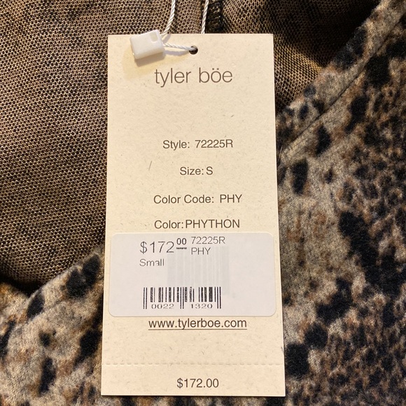 NWT Tyler Boe Python Maxi Dress - Size Small - Orig $172 - Picture 11 of 11